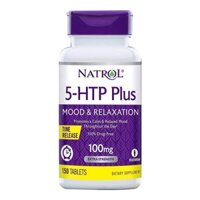 Natrol 5 HTP Plus 100mg 150 viên – Viên uống giảm căng thẳng & tăng hưng phấn