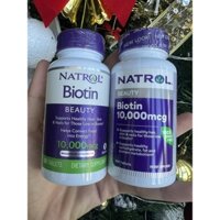 Natrol Biotin 10000 Mcg 100 Viên Của Mỹ - Biotin 10.000 mcg Natrol