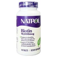 Natrol Biotin 10.000mcg                          - 16035456                                                       Yêu thích
