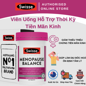 Natrol Complete Balance for Menopause AM - PM: 60 viên, giúp cân bằng hócmôn tự nhiên dành cho phụ nữ mãn kinh và tiền mãn kinh