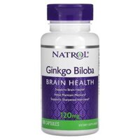 Natrol Ginkgo Biloba 120 mg 60 Capsules
