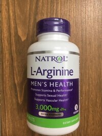 Natrol l-arginine 3000mg