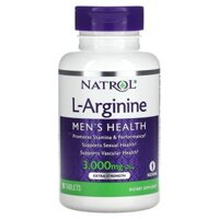 Natrol L-Arginine Extra Strength 1,000 mg 90 Tablets