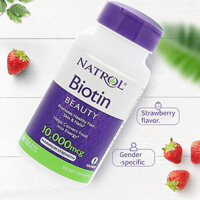 Natrol Viên Uống Mọc Tóc Biotin 10000 Mcg 100 Viên