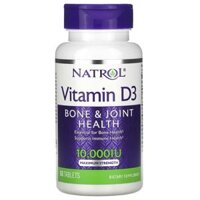 Natrol Vitamin D3 Bone & Joint Health Maximum Strength 10,000 IU 60 Tablets