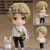 Natsume Friend Cat Teacher Natsume Guizhi Face Changing Mobile Q Edition Búp bê đất sét
