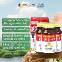 natto nattokinase 4000fu hỗ trợ phục hồi tai biến hỗ trợ hạ huyết áp 240 viên fine japan