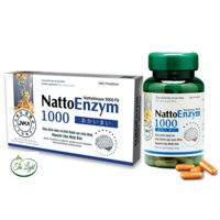 NattoEnzym 1000 hỗ trợ làm tan cục máu đông, giảm nguy cơ đột quỵ