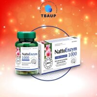 NattoEnzym 1000 - Tan cục máu đông, nguy cơ tim mạch, huyết áp, đột quỵ, tai biến, nguyên liệu Nhật Bản [Natto Enzym]