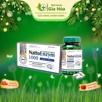NattoEnzym 1000 - Viên uống tan cục máu đông, ngừa tai biến, nguyên liệu Nhật Bản (Dược Hậu Giang - DHG Pharma)