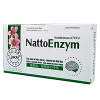 Nattoenzym (3 vỉ x 10 viên), hỗ trợ giảm tai biến nhồi máu não, nhồi máu cơ tim