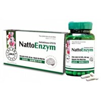 NattoEnzym DHG-Hỗ trợ giảm cholesterol máu và làm tan cục máu đông, giúp cải thiện tuần hoàn máu - 30v - 90v