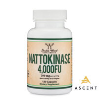 Nattokinase 4000FU 200mg 120 viên ''Double Wood'' : Chống đột quỵ, bảo vệ tim mạch