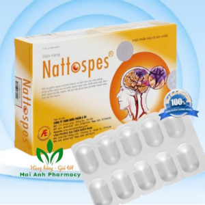Viên nang Nattospes tăng cường sức khỏe tuần hoàn