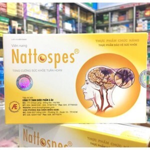Viên nang Nattospes tăng cường sức khỏe tuần hoàn