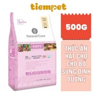 [Natural Core] Hạt cho chó con thức ăn hữu cơ vị cừu gói 500g