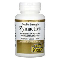 Natural Factors Zymactive Double Strength 30 Enteric Coated Tablets