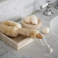 Natural Sisal Dry Body Brush – Exfoliating Spa Brush for Bath & Shower - Snacc Beauty