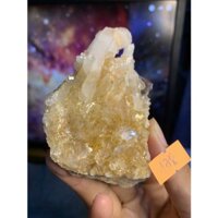 natural stone Natural Citrine TOURMALINE NATURAL Citrine clears chakra Clear Quartz 178