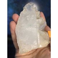 Natural stone Natural LEMURIAN phale NATURAL transparent Citrine chakra cleansing Clear Quartz 105