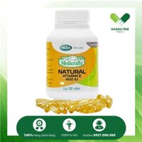 Natural Vitamin E 400 Mega We care - Enat 400