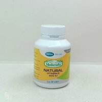 NATURAL VITAMIN E 400IU LỌ 30 VIÊN HÃNG MEGA WE CARE THÁI LAN