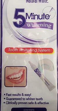 Natural White 5 minute Whitening (Gel làm trắng răng) Lornamead USA