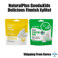 [Naturalplus] Good & Kids Delicious Phần Lan Xylitol 40g | Nguyên chất / chanh