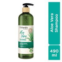 Naturals By Watsons Dầu Gội Naturals By Watsons True Natural Aloe Vera Shampoo 490ml