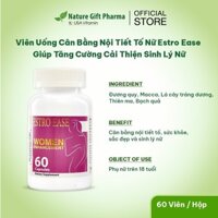 Nature Gift Viên Uống Cân Bằng Nội Tiết Tố Nữ Estro Ease 60 viên/hộp