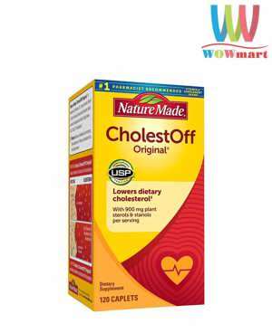 Viên uống giảm cholesterol Nature Made Cholest Off 120 viên
