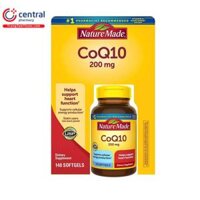 Nature Made CoQ10 200mg 140 Softgels