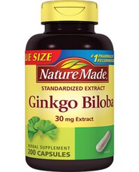 Nature Made Ginkgo Biloba - Viên bổ não, tăng cường trí nhớ