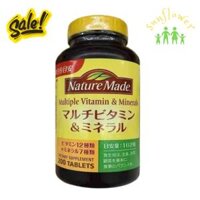 Nature Made Multiple Vitamin & Minerals 200 viên của Nhật Bản