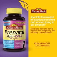 Nature Made Prenatal Multi + DHA, 150 Softgels