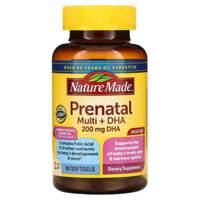 Nature Made Prenatal Multi + DHA 90 Softgels