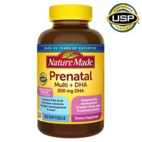 Nature Made Prenatal Mutil DHA 150 viên