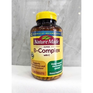 Nature Made Super B-complex – Viên uống bổ sung vitamin B giúp tăng cường sức khỏe, 460 viên