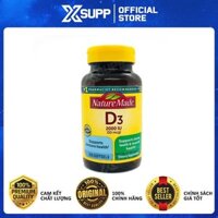 Nature Made Vitamin D3 2000iu, Viên Uuống Bổ Sung D3 Chính Hãng Mỹ Bảo Vệ Xương Khớp Khỏe Mạnh