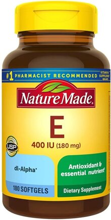 Vitamin E 400 iu Nature Made 180 viên nơi bán giá rẻ nhất tháng 05/2023