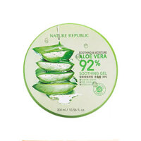 Nature Republic Aloe Vera Gel Dưỡng Ẩm Dưỡng Ẩm Nữ Sau Nắng Mặt nạ Sửa Chữa Loại Bỏ Bean Mark Gel 300ml