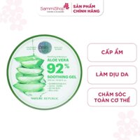 Nature Republic Gel dưỡng da Soothing & Moisture Aloe Vera 92% Soothing Gel (Jar) 300ml