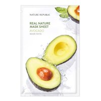 Nature Republic Mặt Nạ Giấy Nature Republic Chiết Xuất Bơ Tự Nhiên Real Nature Avocado Mask 23ml