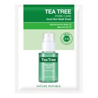 Nature Republic Mặt Nạ Giấy Nature Republic Chiết Xuất Tràm Trà Good Skin Tea Tree Pore Care Mask 24g