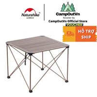 Naturehike Bàn dã ngoại campoutvn naturehike xếp dã ngoại cắm trại du lịch dã ngoại bàn xếp nhôm A104