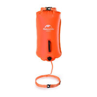 [NatureHike] Phao bơi kiêm túi khô không thấm nước NH17S001-G 18-28L màu cam