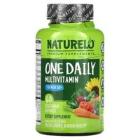 NATURELO One Daily Multivitamin for Men 50+ 60 Vegetarian Capsules