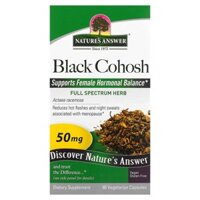 Nature’s Answer Black Cohosh Full Spectrum Herb 50 mg 90 Vegetarian Capsules