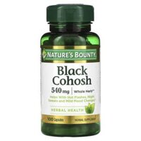 Nature’s Bounty Black Cohosh 540 mg 100 Capsules