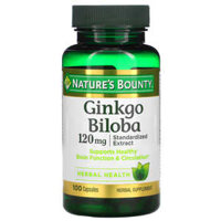 Nature’s Bounty Ginkgo Biloba 120 mg 100 Capsules